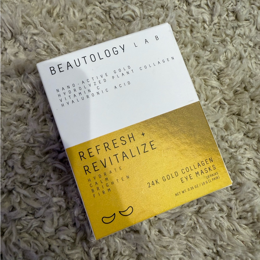 24K Gold Collagen Eye Masks